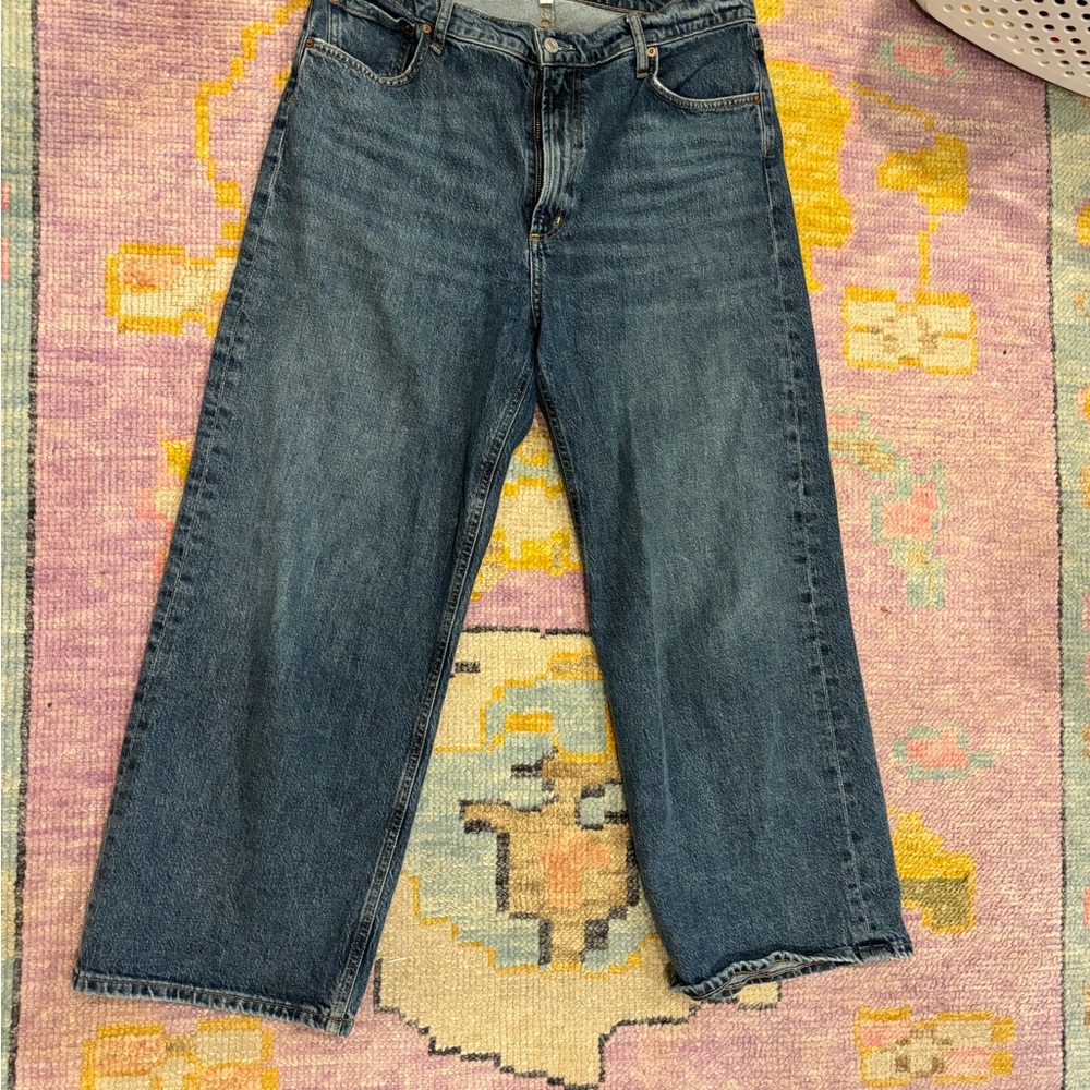 Agolde straight leg jeans